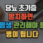 당뇨 초기증, 방치하면 평생 관리해야 할 병이 됩니다 (2025 최신) 6 당뇨 초기증, 방치하면 평생 관리해야 할 병이 됩니다 (2026 최신)