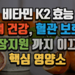 비타민 K2 효능 완전정리 : 뼈 건강, 혈관 보호, 성장 지원까지 이끄는 핵심 영양소 (2025 최신) 7 비타민 K2 효능 완전정리 : 뼈 건강, 혈관 보호, 성장 지원까지 이끄는 핵심 영양소 (2025 최신)