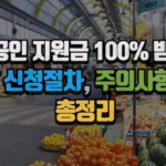 소상공인 지원금 100% 받는 법, 자격, 신청절차, 주의사항까지 총정리 (2025 최신) 3 소상공인 지원금 100% 받는 법, 자격, 신청절차, 주의사항까지 총정리 (2025 최신)