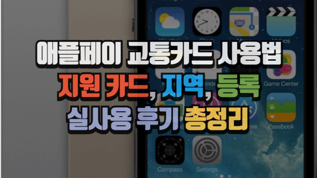 애플페이 교통카드 사용법 2025|지원 카드, 지역, 등록부터 실사용 후기