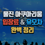 울진 아쿠아리움 입장료 & 유모차 총정리 (2025 완벽 가이드) 8 울진 아쿠아리움 입장료 & 유모차 총정리 (2025 완벽 가이드)