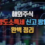 해외주식 양도소득세 신고 방법 완벽 정리(2025 최신판) 7 해외주식 양도소득세 신고 방법 완벽 정리(2025 최신판)